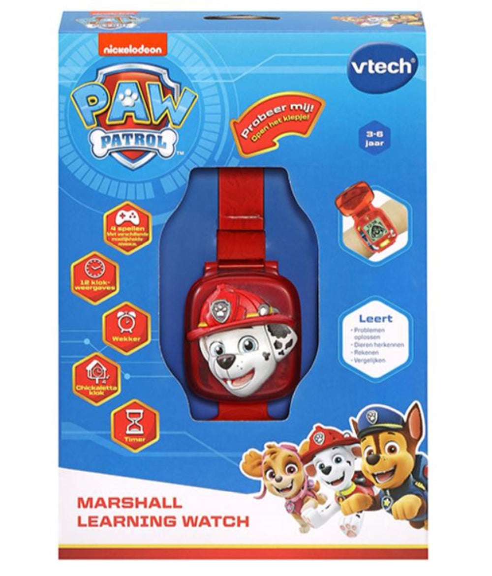 Vtech paw patrol marshall learning adventure watch- puptastische horloge