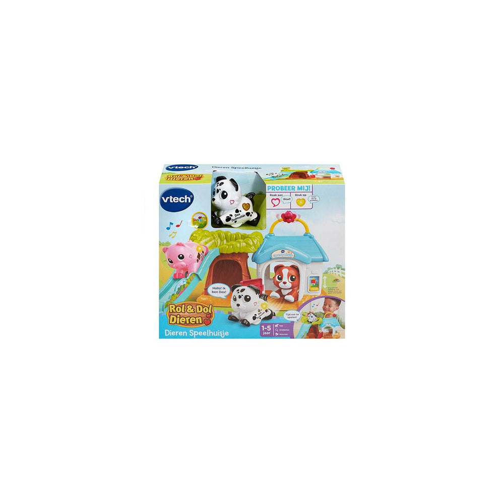 Vtech rol dol dieren - dieren speelhuisje (incl. dex dalmatiã«r)