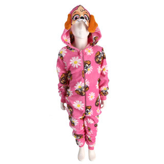 Puch onesie pootpatrouille roze maat 98-104
