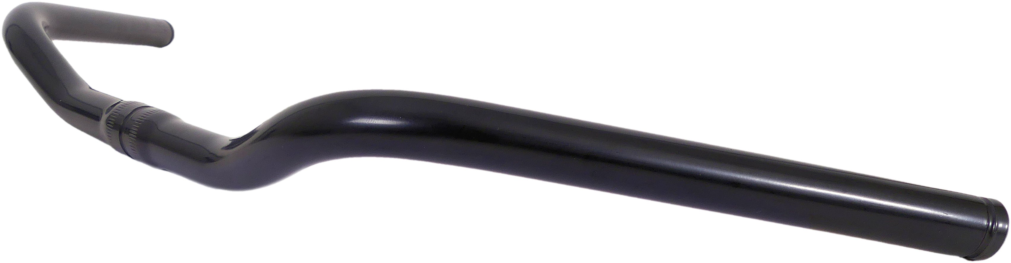 Gazelle Stuurbocht voor Oranje ø25,4 585mm met 3 rillen zwart