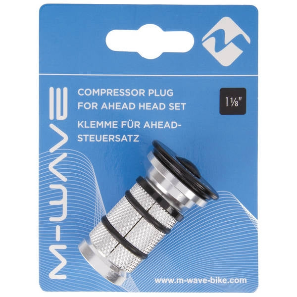 Prise de direction étrier M-Wave 1-1 8 carbone fourche avant - noir