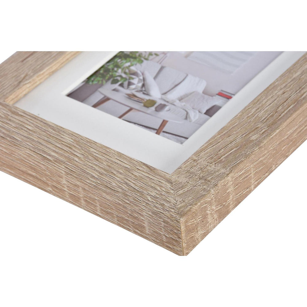 Henzo fotolijst modern 15x20cm midden bruin