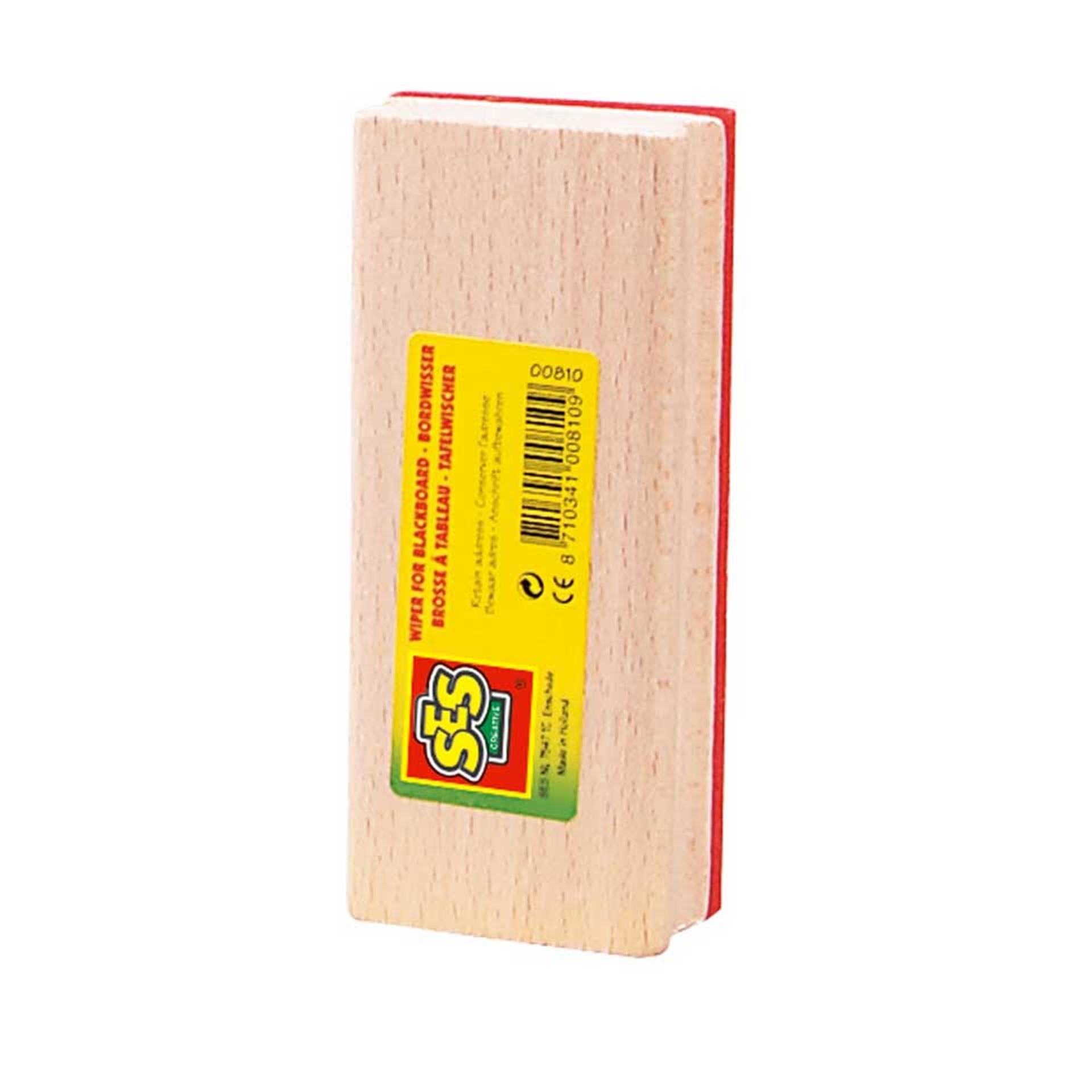 Zijn bordenwisser groot