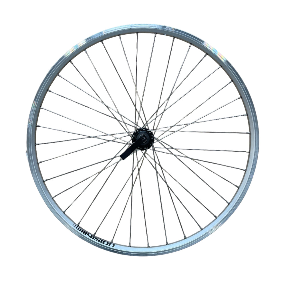 Rodi achterwiel 26 -559x19 iid skorpion alu. zilver fm32 qr cassette 8 9 sp. 14 rvs