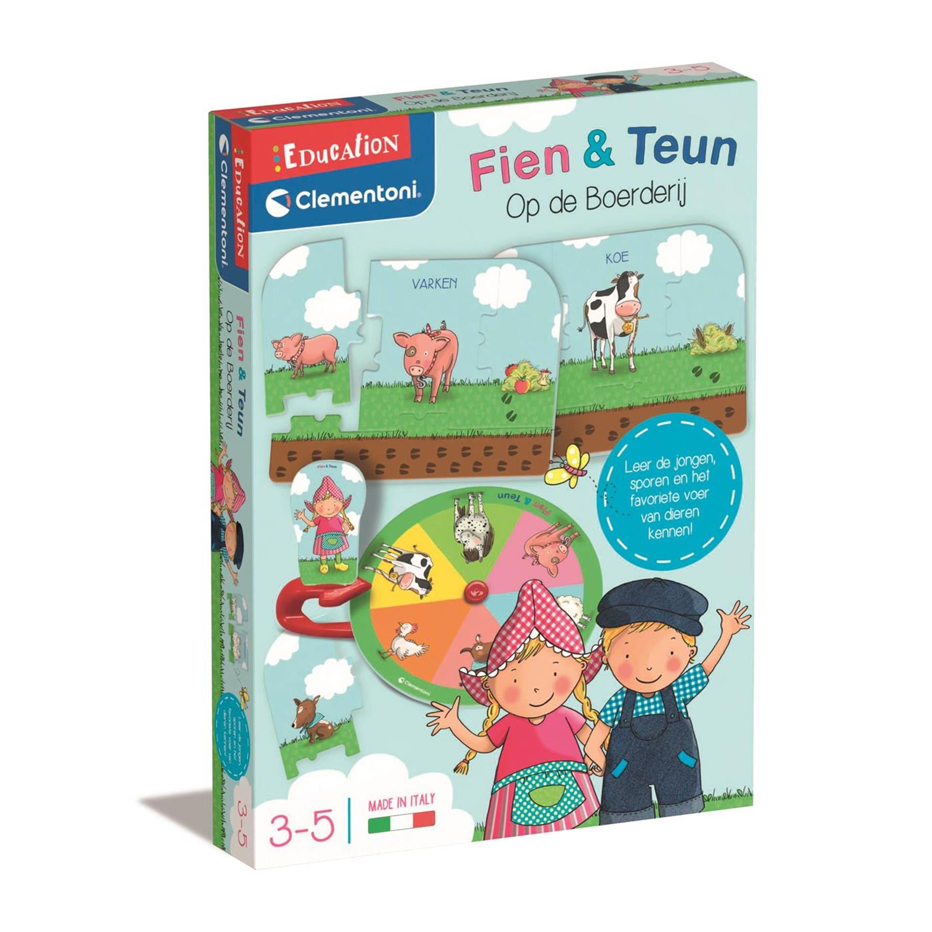 Clementoni animal farm fien teun