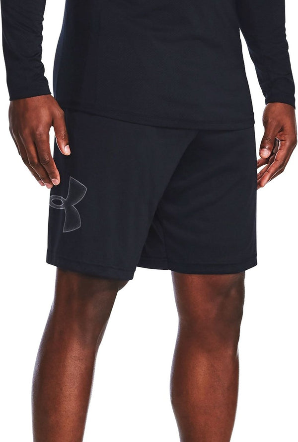 Under armour ua tech graphic short-blk heren sportbroek - zwart - graphite s