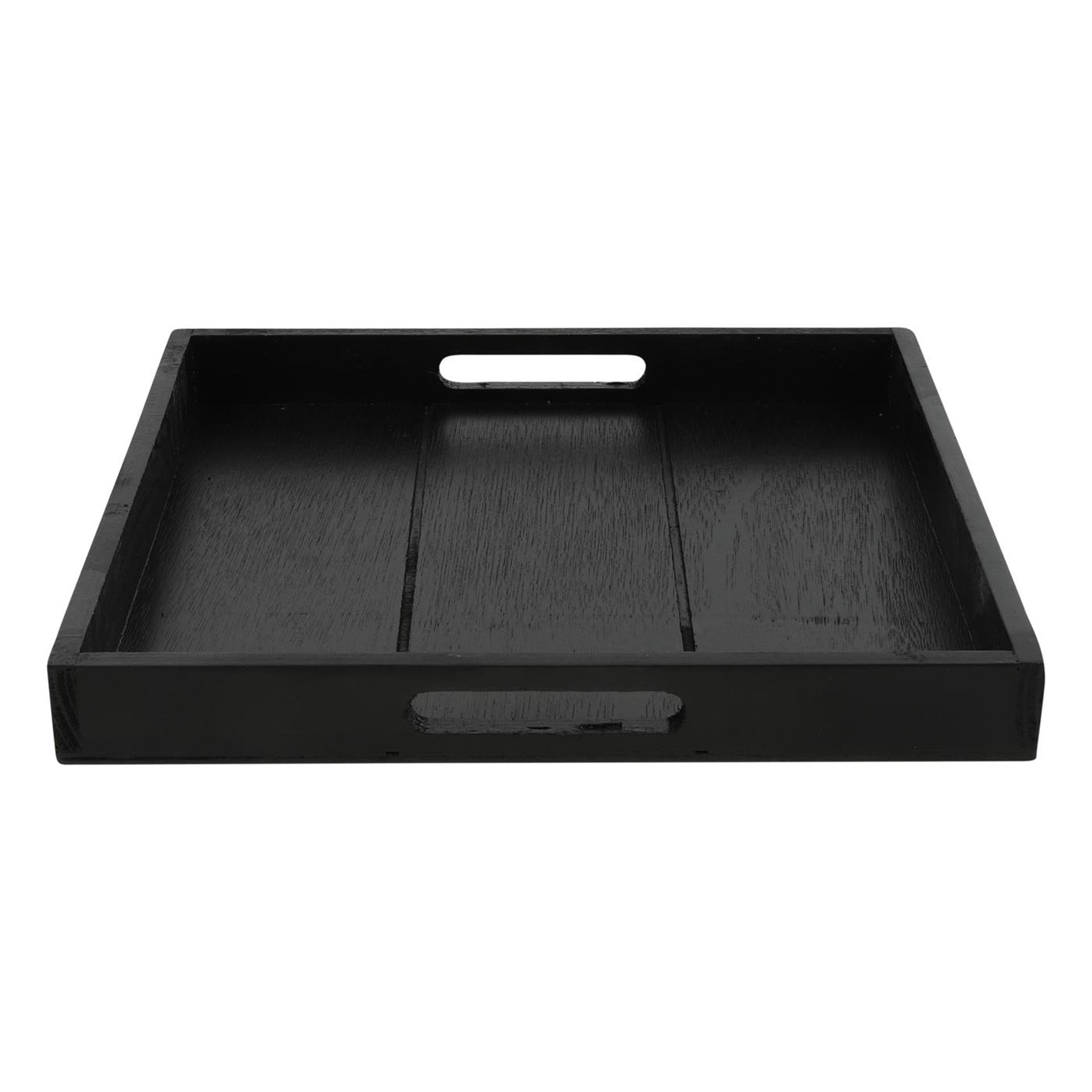 Countryfield dienblad s zwart 30x30x3,5cm