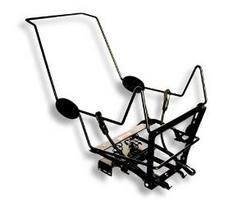 Steco baby-mee fiets mat-zwart