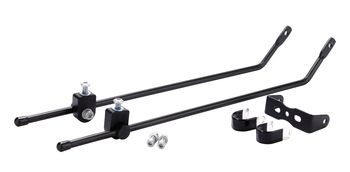 Mirage achterdrager bevestigingsmateriaal zwart 2555502