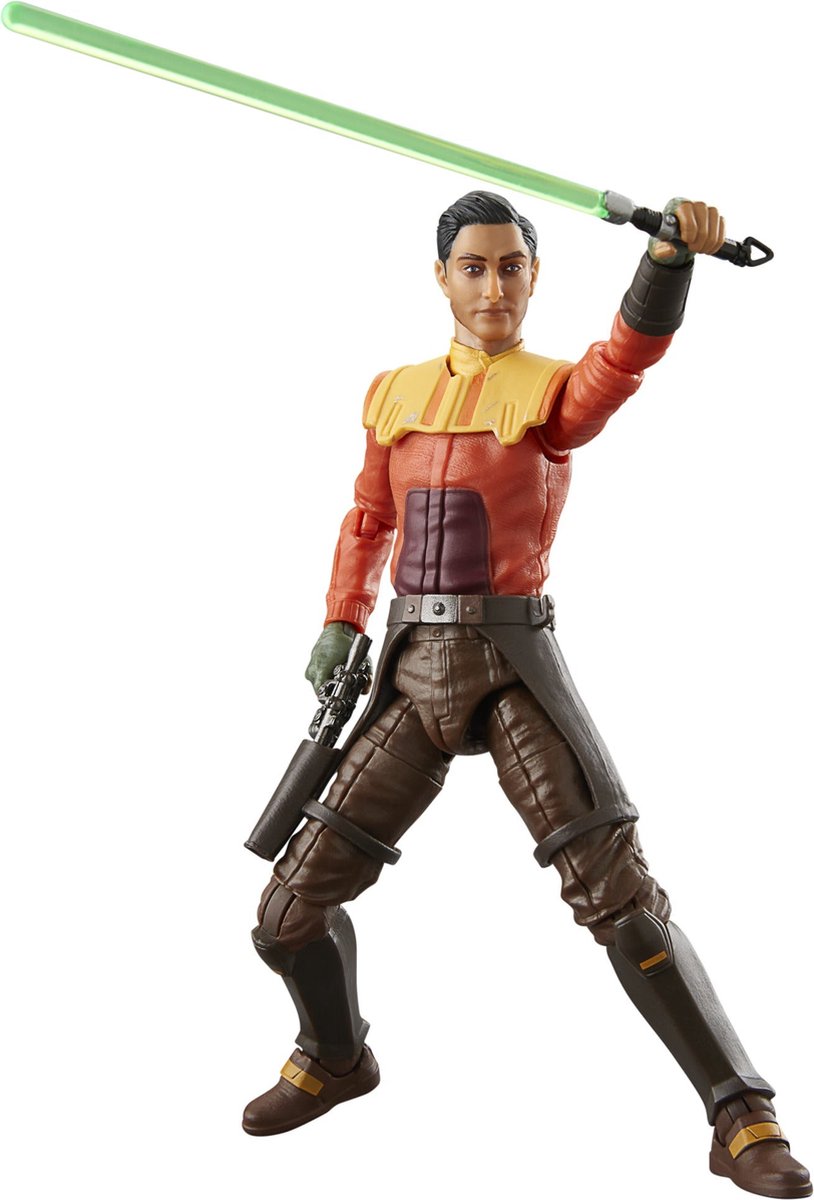 Disney hasbro star wars - ahsoka black series ezra bridger (lothal) 15 cm actiefiguur - multicolours
