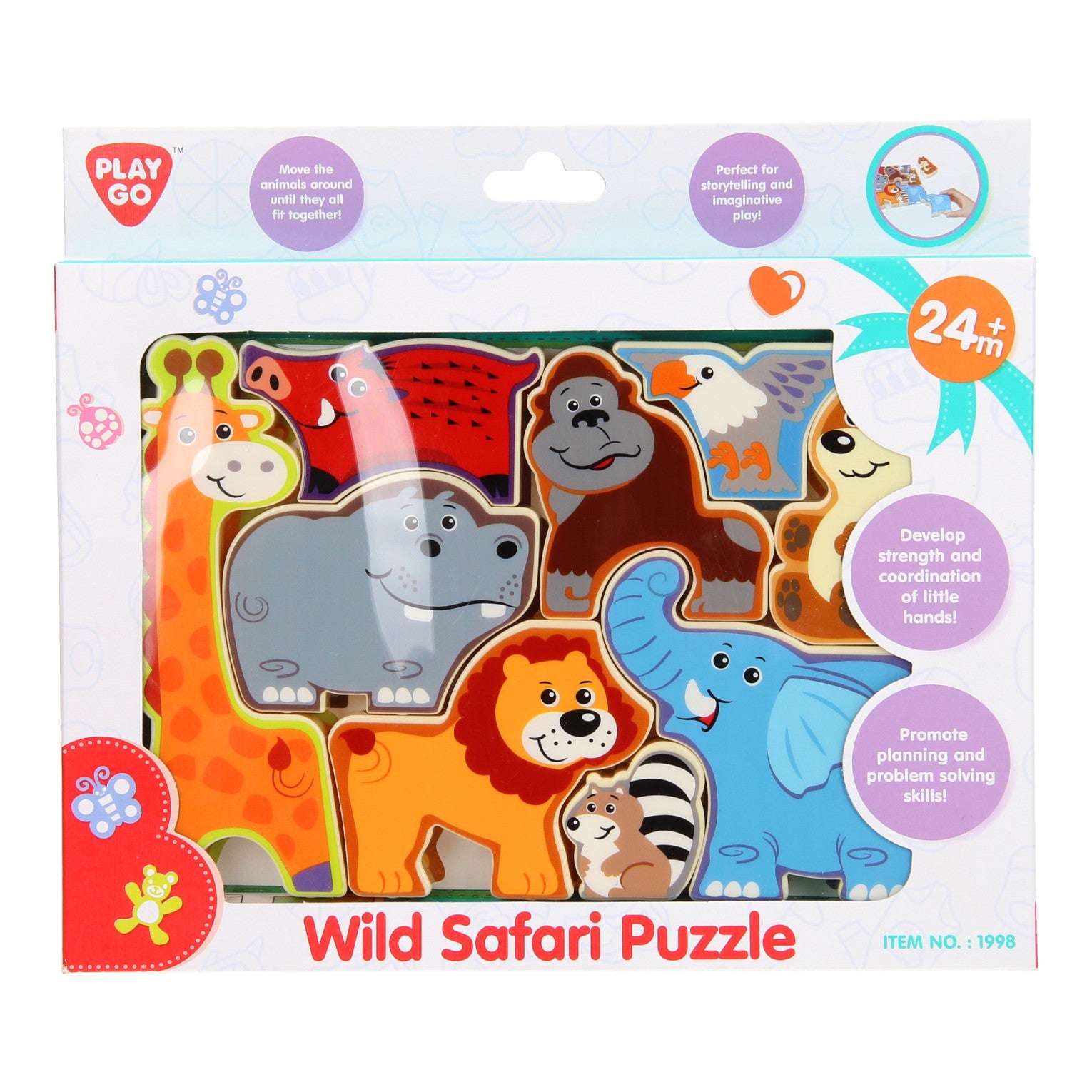 Speel puzzelsafari