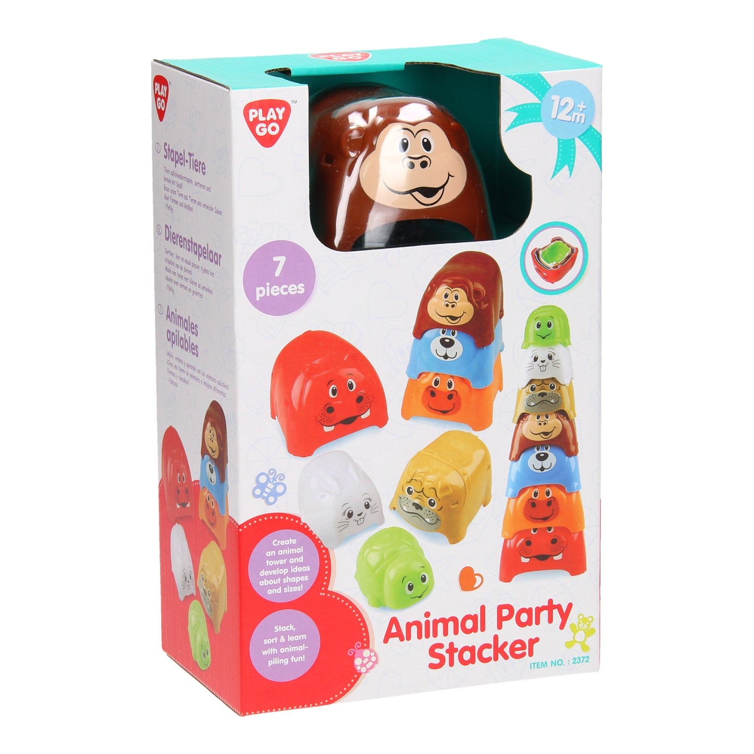 Speel Stapel Dierblokken, 7dlg.