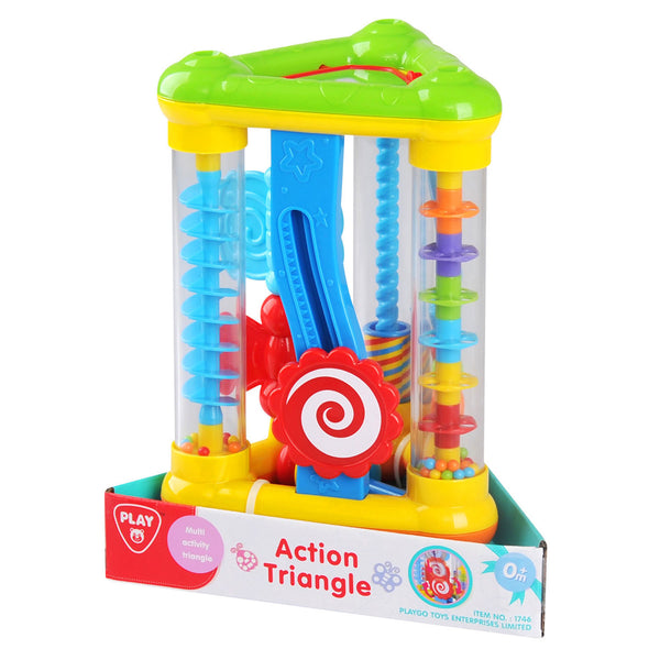 Playgo activities toy triangle educational motor skills.
