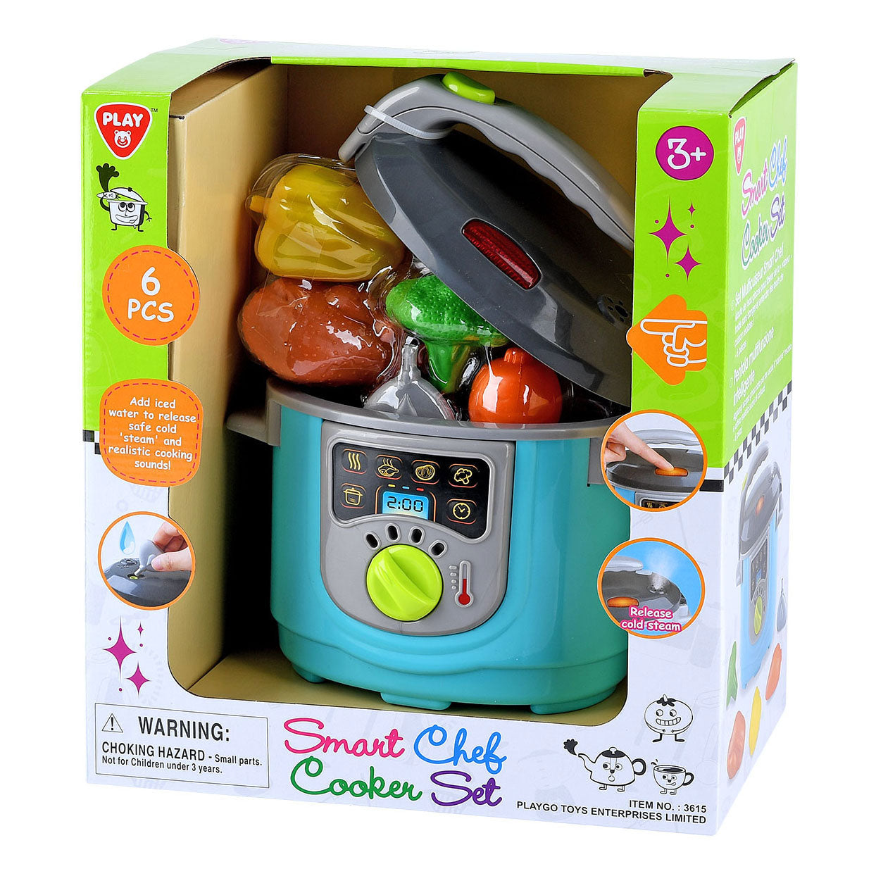 Playgo slimme cooker speelset - 6dlg.