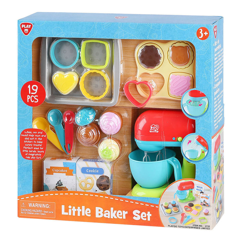 Speel kleine bakker speelset, 19dlg.