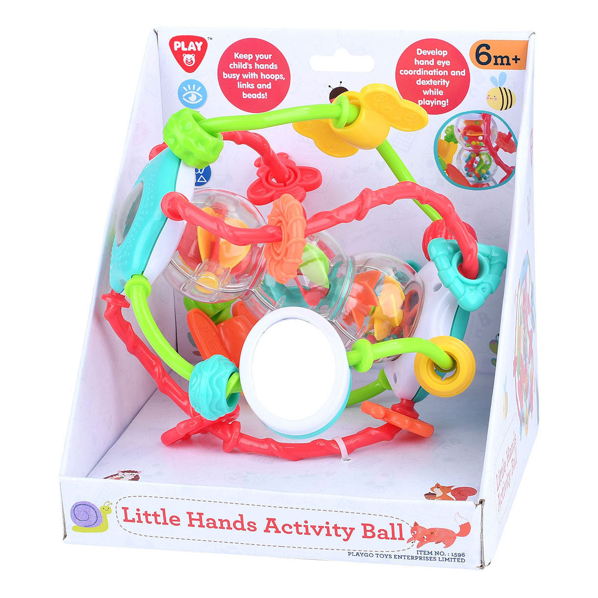 Speel baby activiteitenbal, 18cm