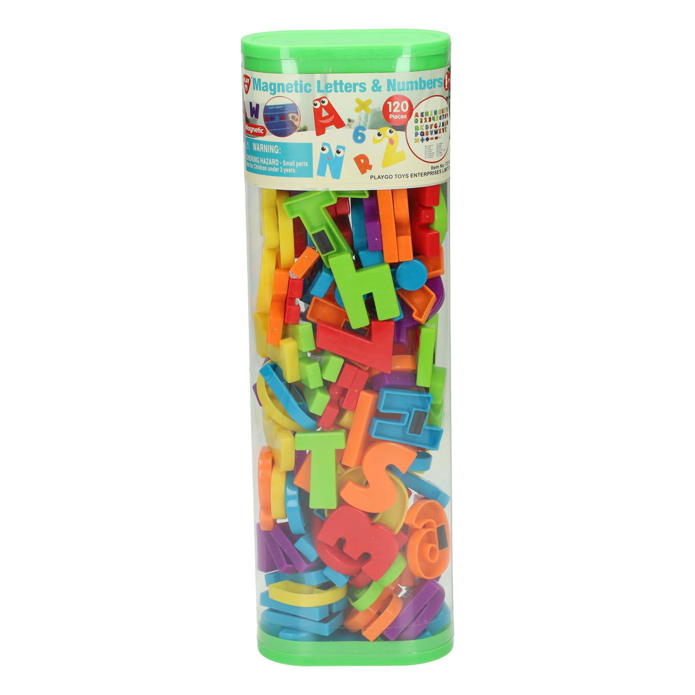 Speel Magneet Letters en Cijfers, 120dlg.