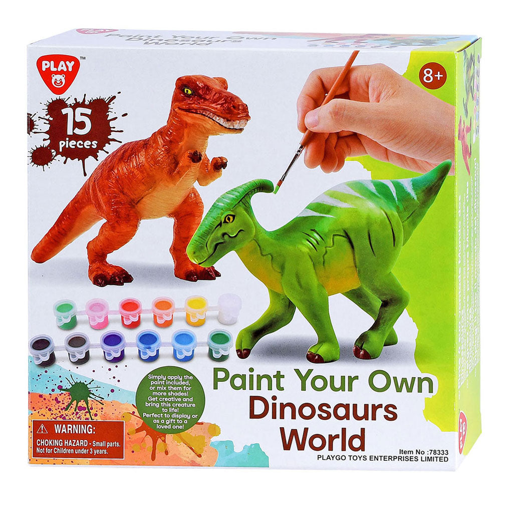 Speel verf je eigen dino's, 15dlg.