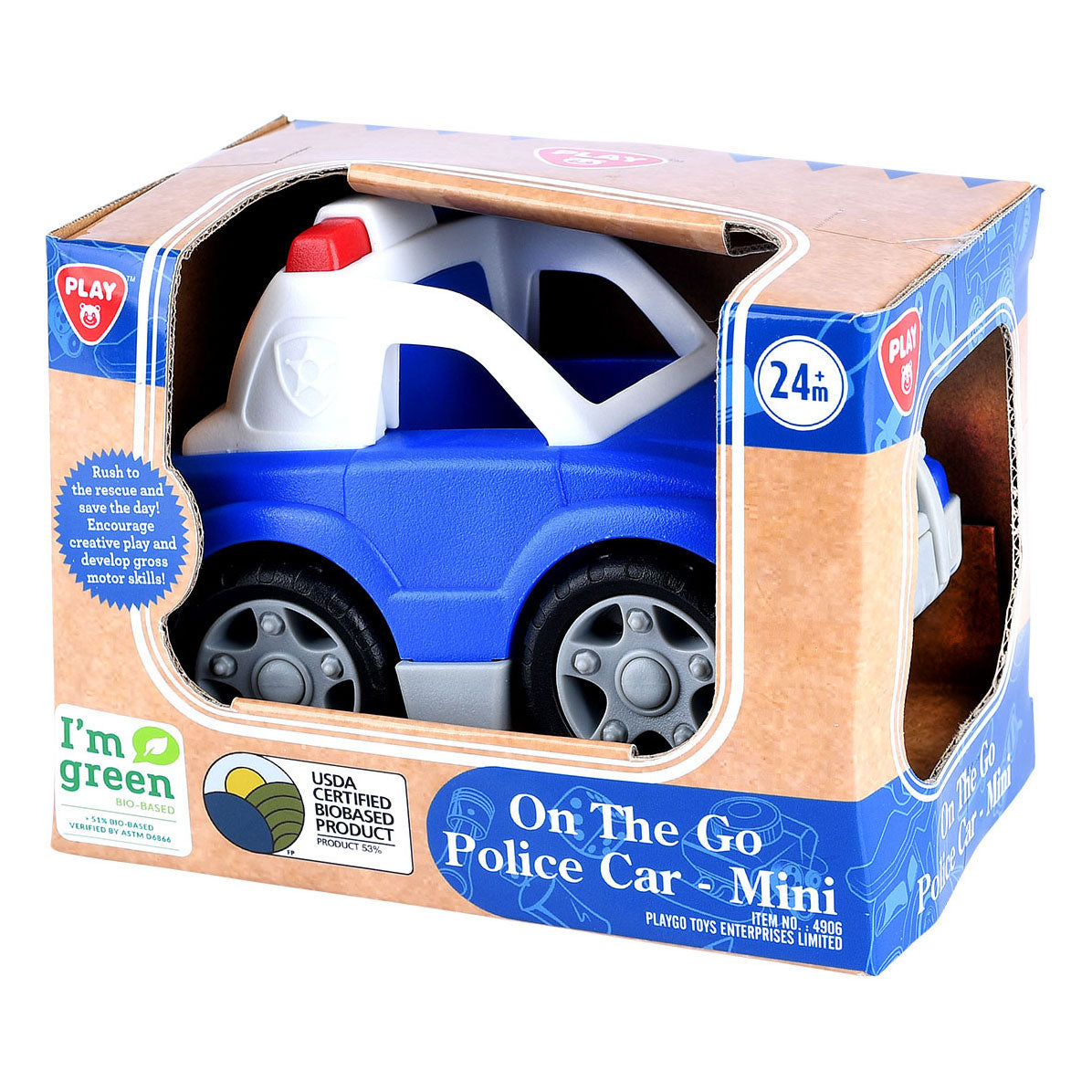 Speel biobased politieauto