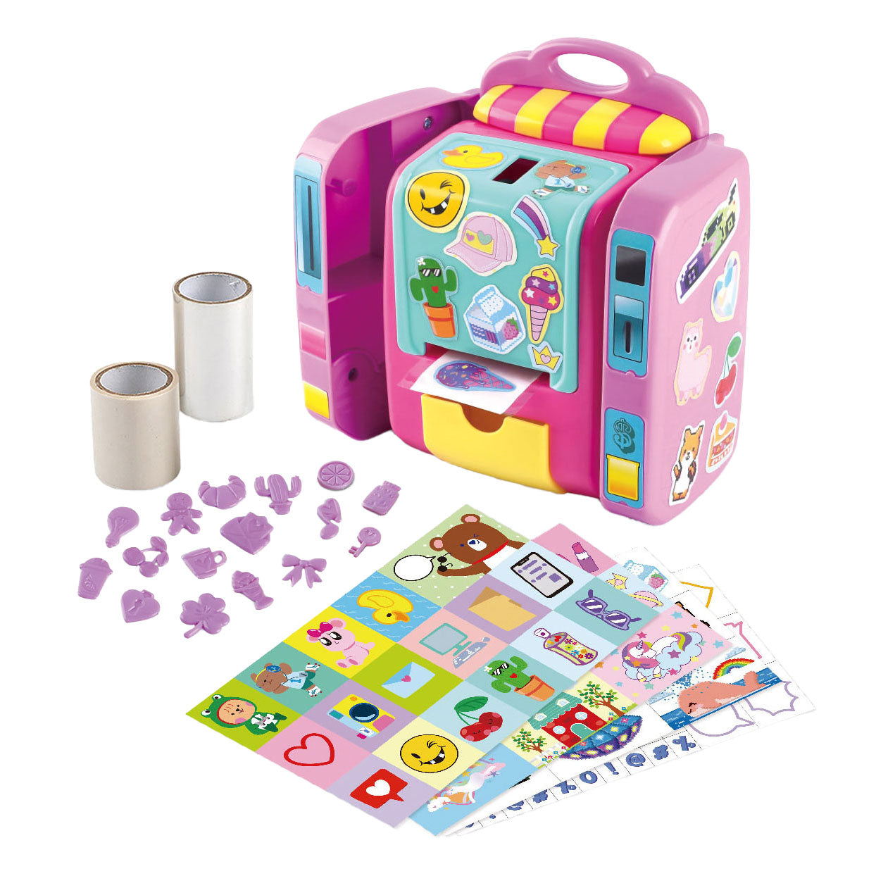Speel stickerstudio maak je eigen stickers, 100 stickers