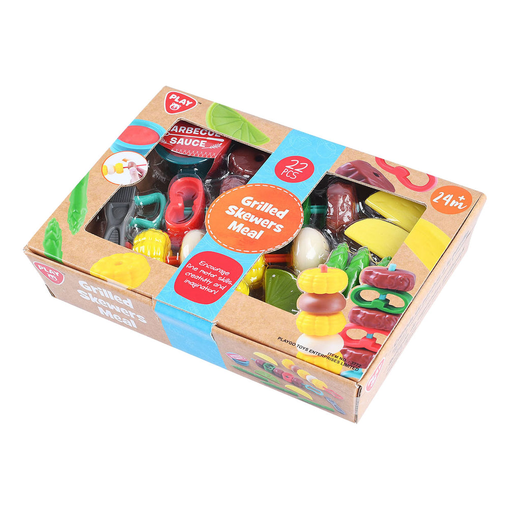 Play speelgoedeten geïnspireerde spiesjes speelset, 22dlg.