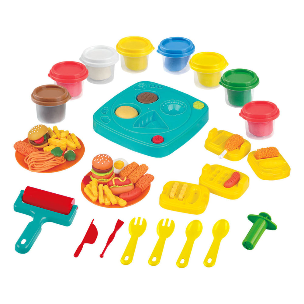 Speeldiner café kleiset, 8 kleipotjes
