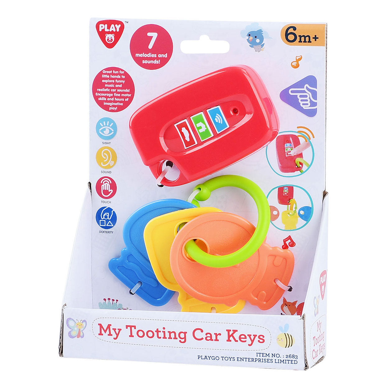 Speel mijn toeterende autosleutels, 5dlg.