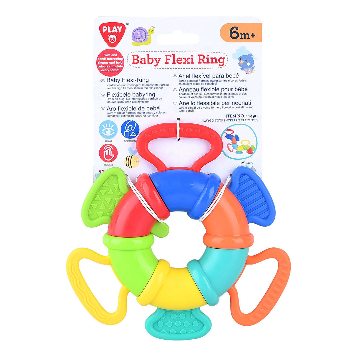 Speel flexibele babyring