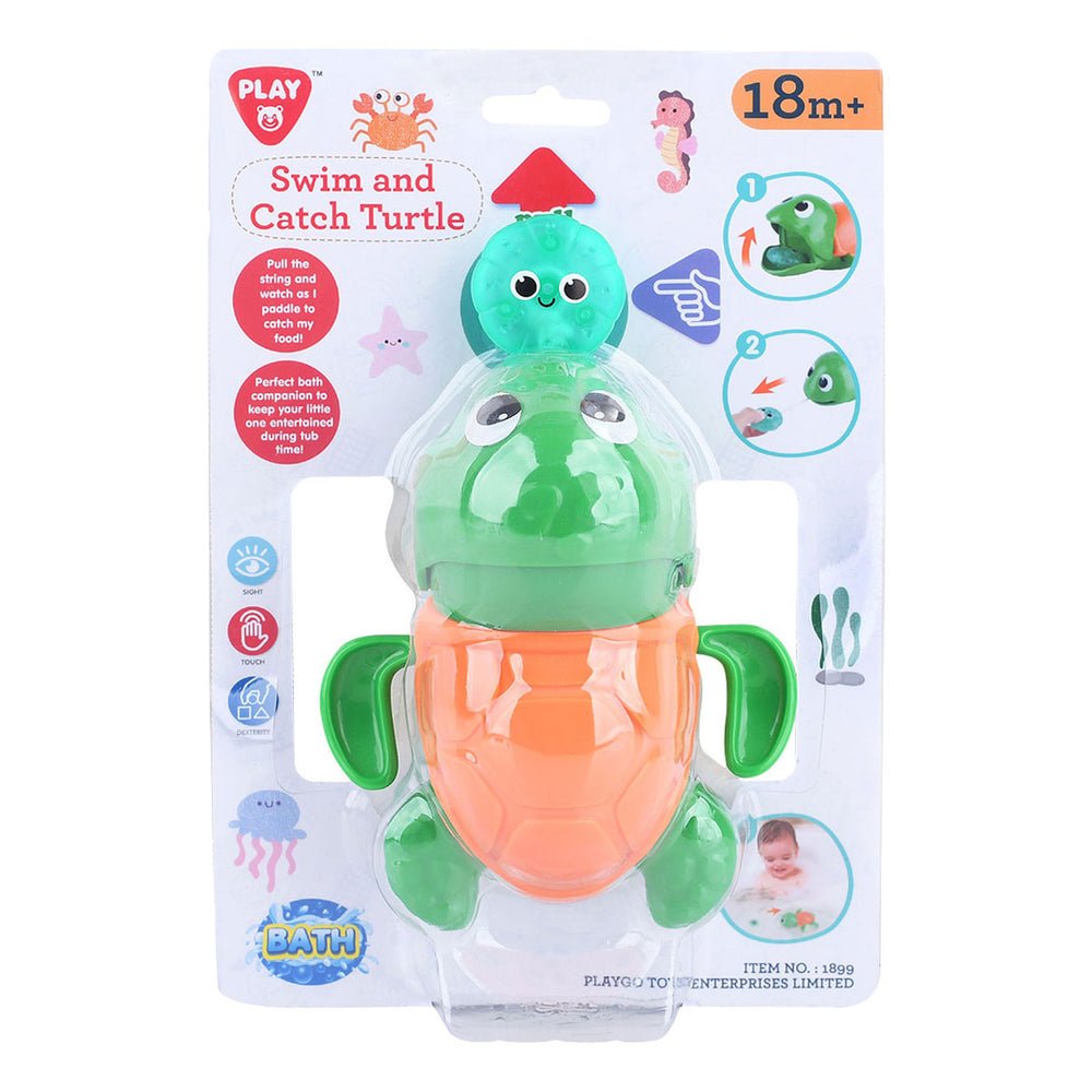 Speelbadspeelgoed vang en zwemschildpad, 2dlg.
