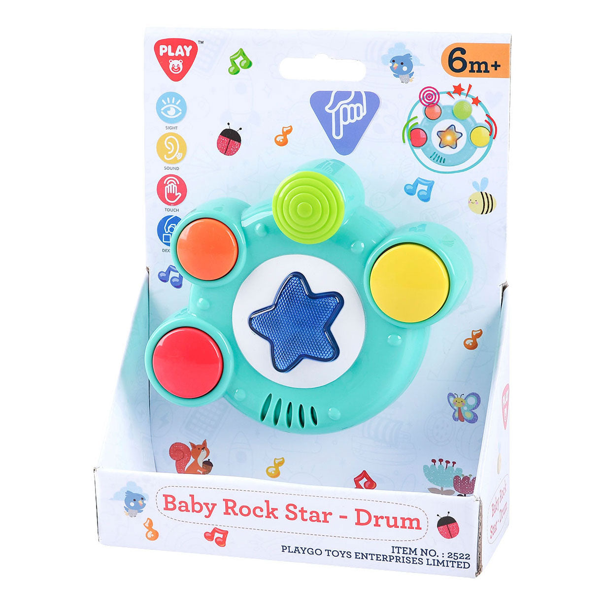 Speel baby-rockster trommel klein