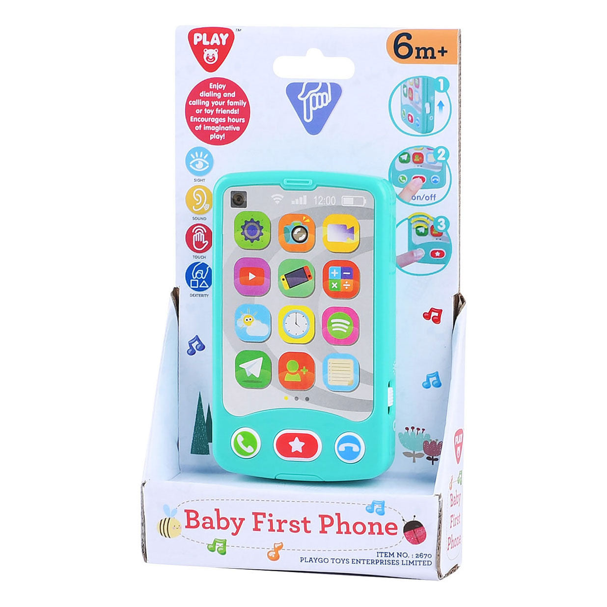 Speel baby mijn eerste telefoon