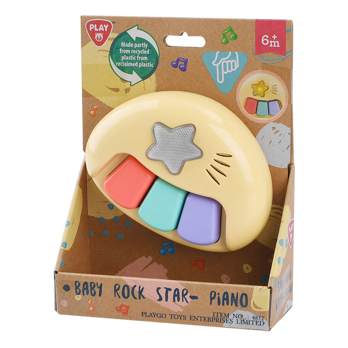 Speel baby rockster piano pastel