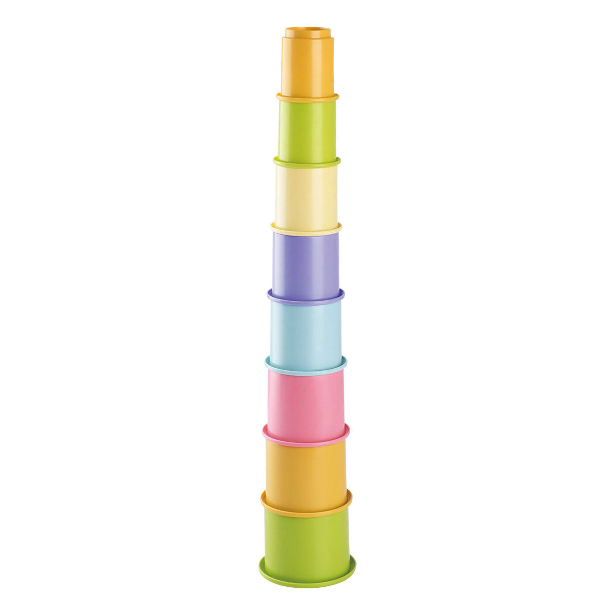 Playgo stapelblokken kleur - 8dlg.