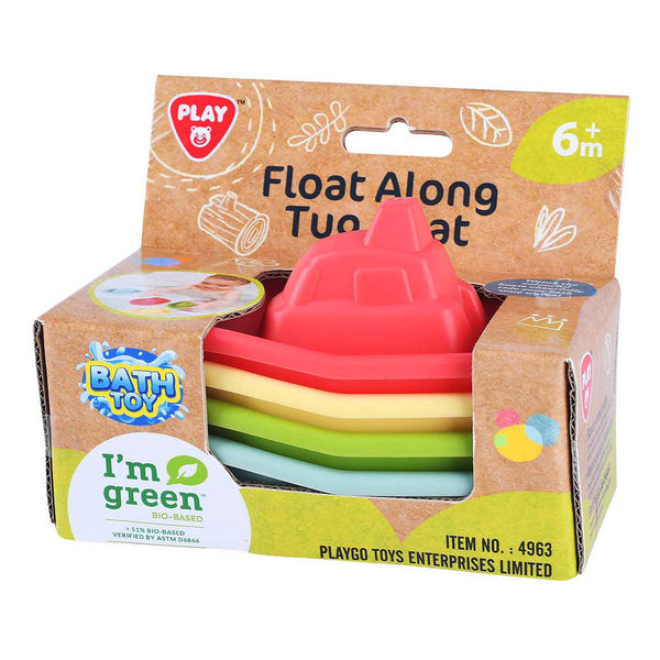 Playgo 4 waterbootjes in leuke kleuren