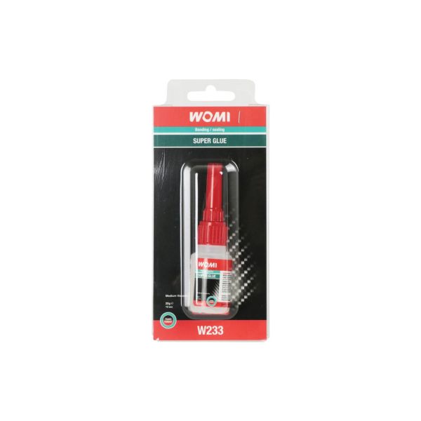 Womi secondelijm transparant - 20ml