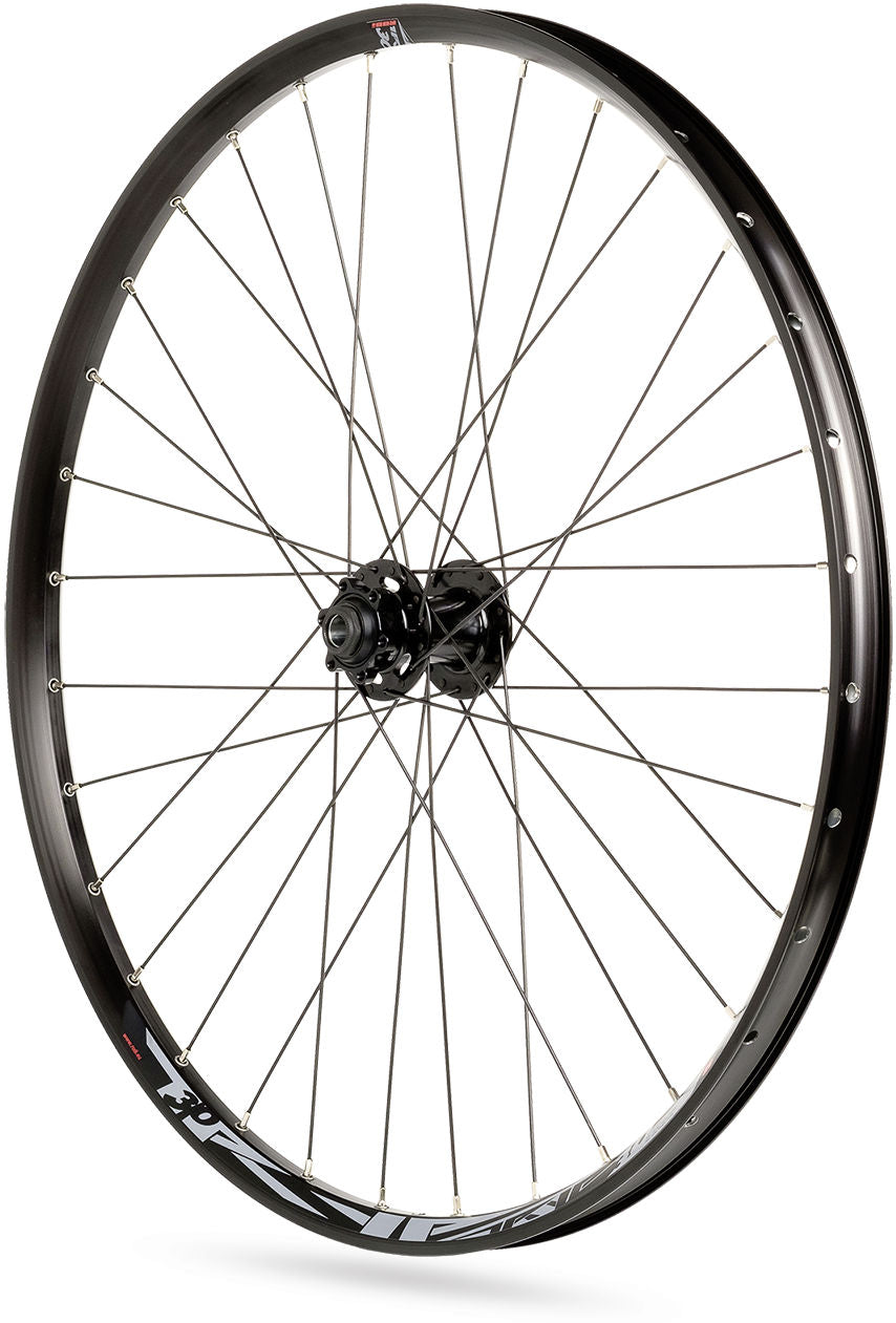 Rodi Wielset TRYP 25 29 met steekas 15x100 en 9x135 6 bouts remschijfbevestiging 8 9 10 11 speed zwart