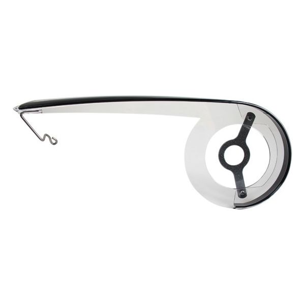 kettingscherm Cambio 50 cm transparant zwart