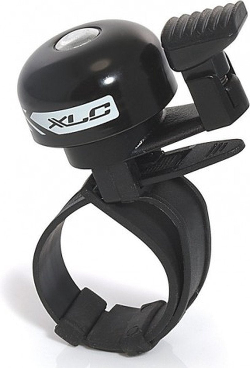 Xlc oversize dd-m05 mini fietsbel - zwart - 31.8mm