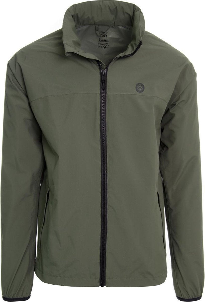 Agu go regenjas essential army green