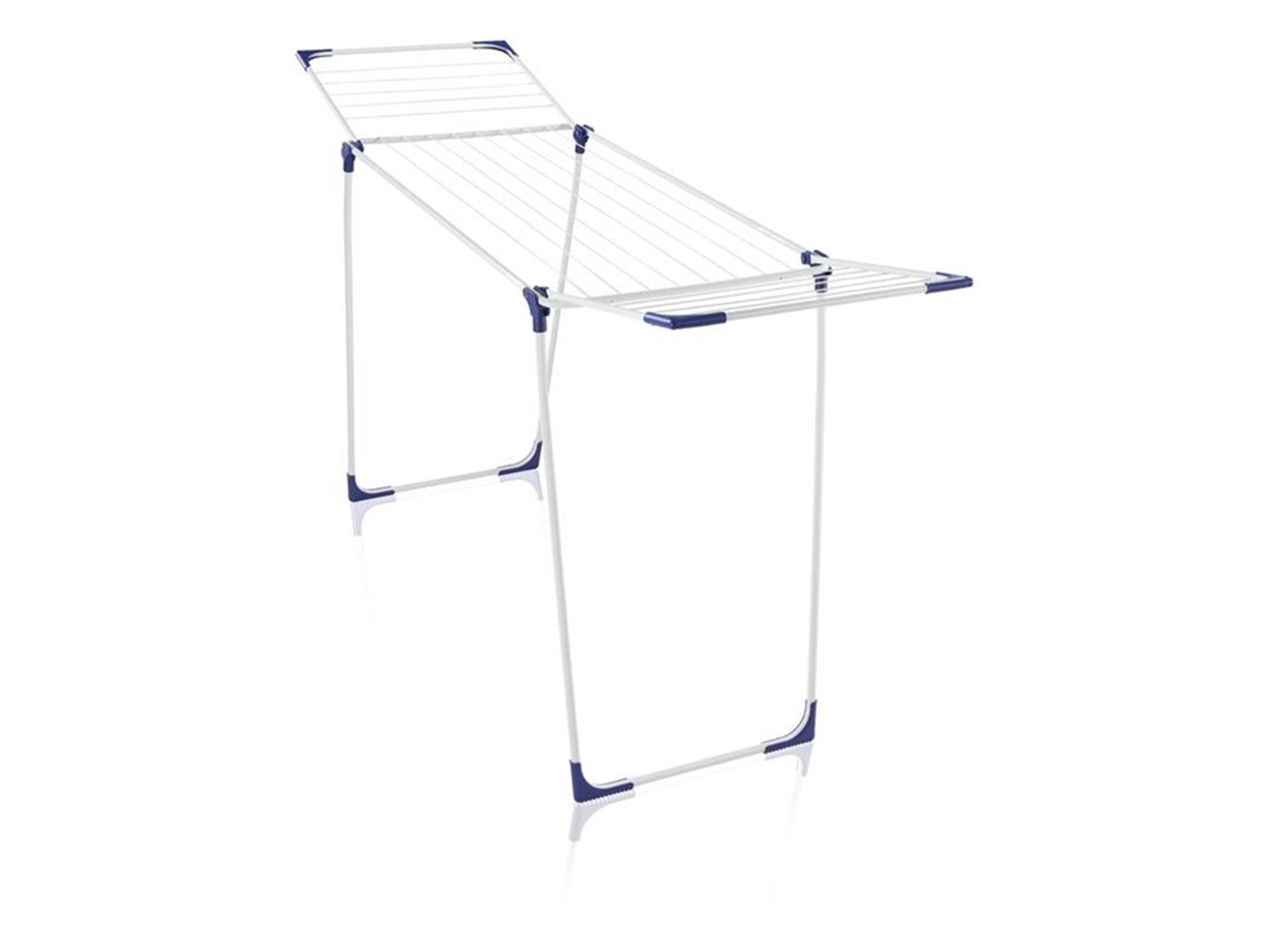 Leifheit 81621 classic 180 massief droogrek wit blauw