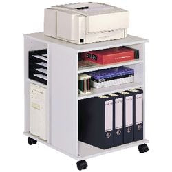 Kantoormachinemeubel atlanta 1900-346 748x528x592mm lichtgrijs