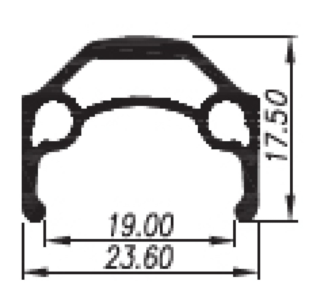Velg Primax E STR19 28 - 622 x 19C - 36 gaats - spaak 14 Frans ventiel - zilver met remrand
