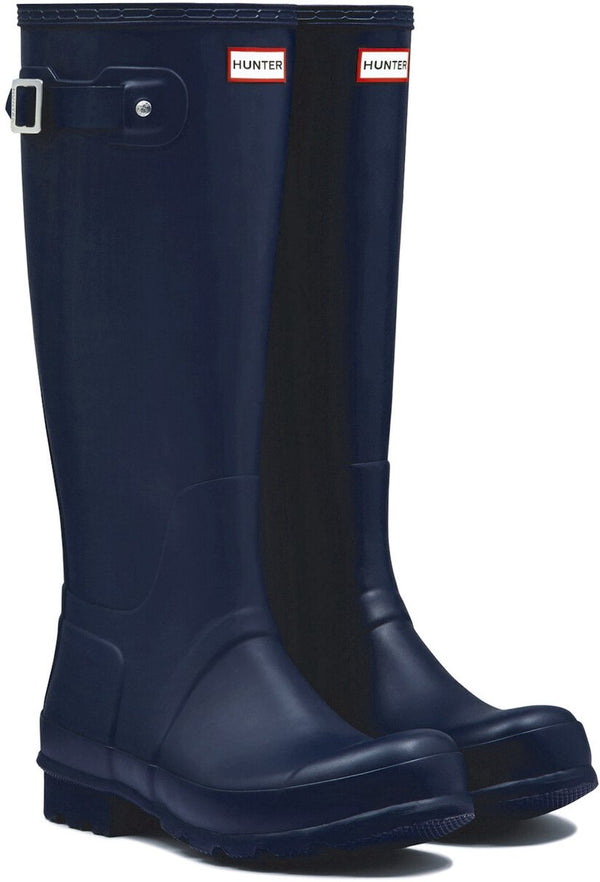 Hunter - regenlaarzen voor heren - original tall wellington - marineblauw - maat 47eu 47