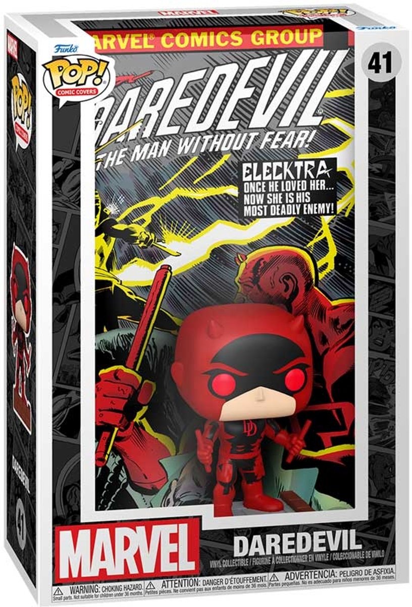 Funko europe funko marvel pop! comic cover vinyl figure daredevil