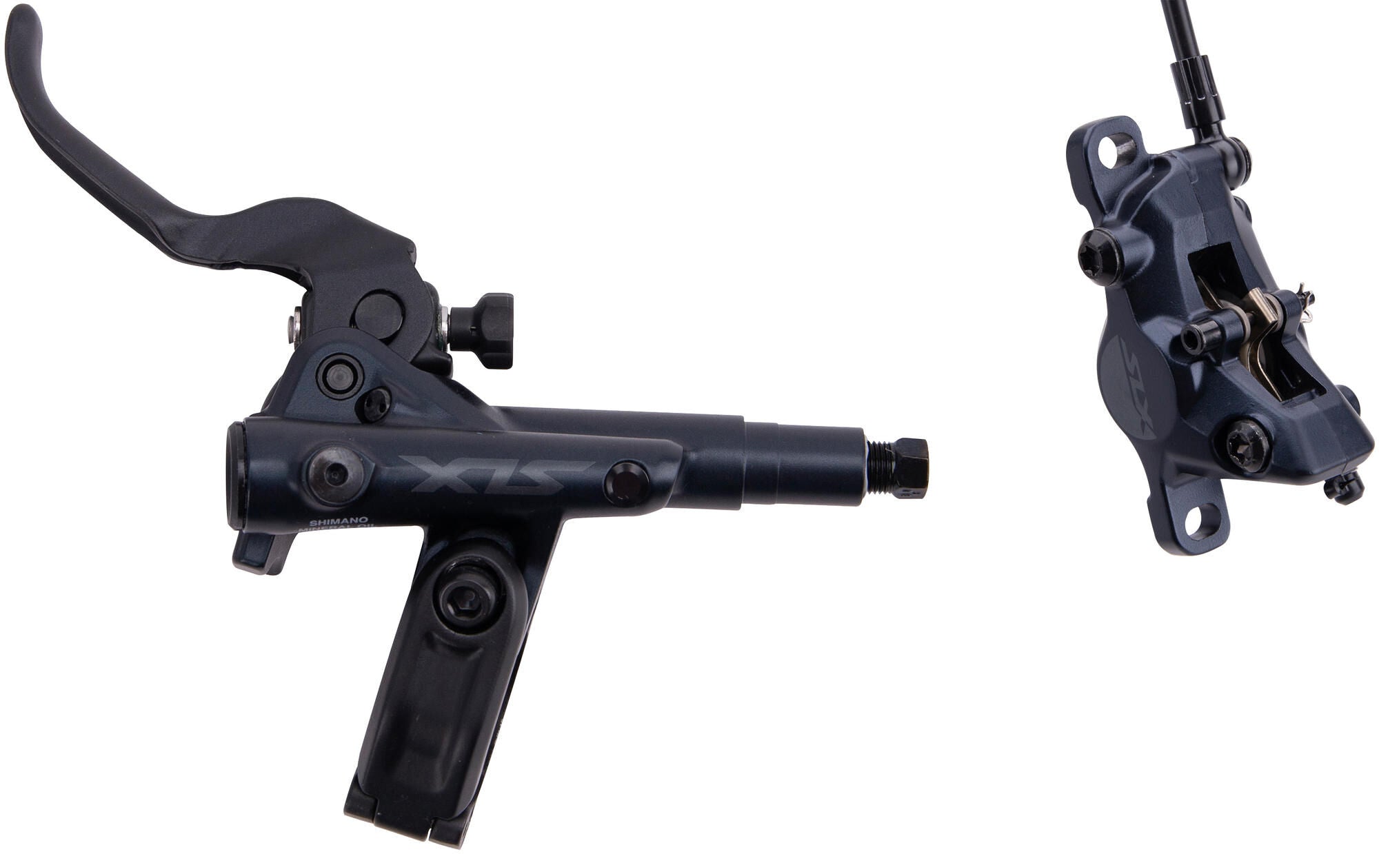 Jeu de freins à disque avant Shimano SLX M7100 I-spec EV Post Mount - sans disque de frein