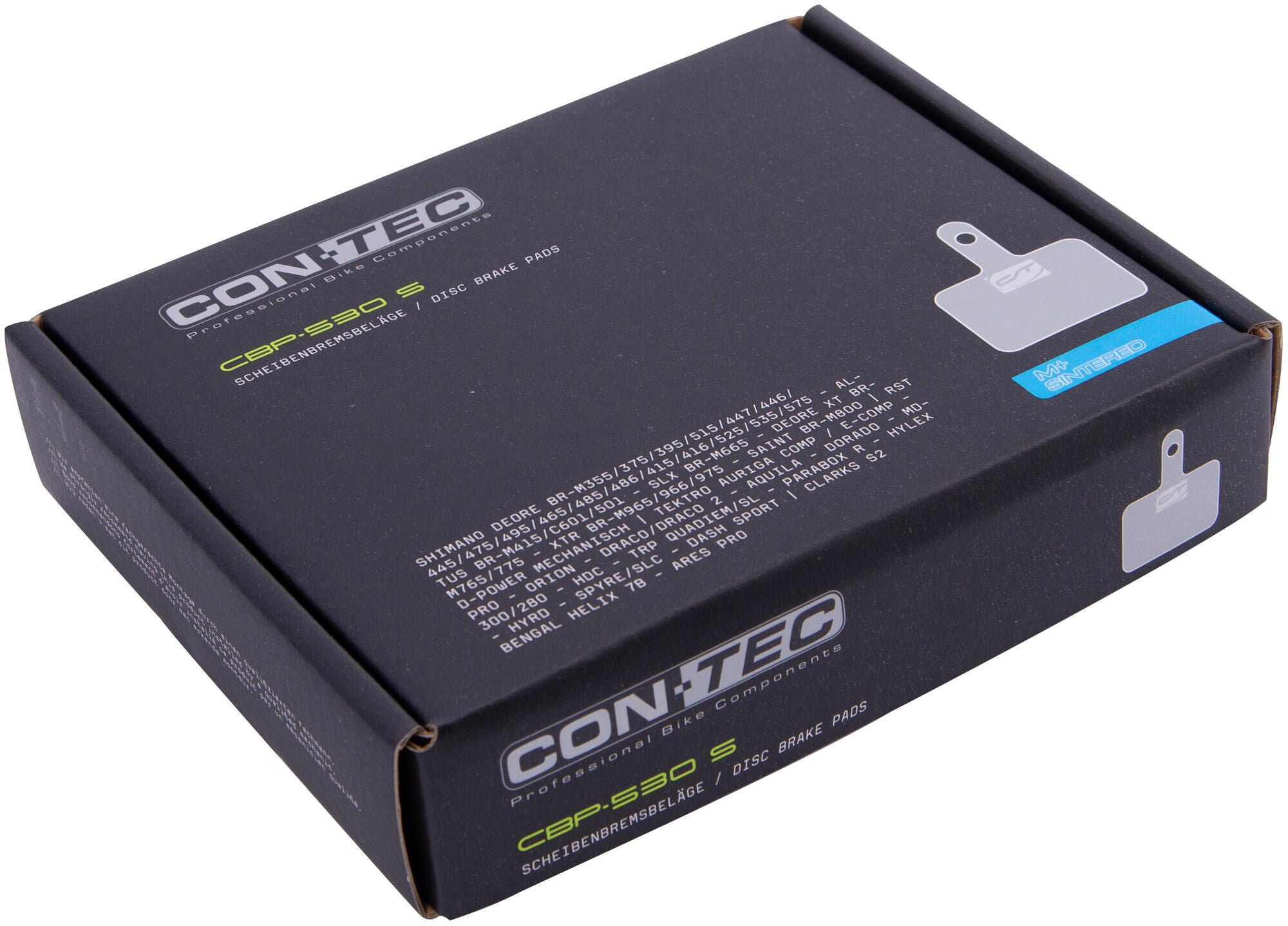 Contec schijfremblok discstop+ cbp-530 ct disc brakepad cbp-530s sintered, box 25pr