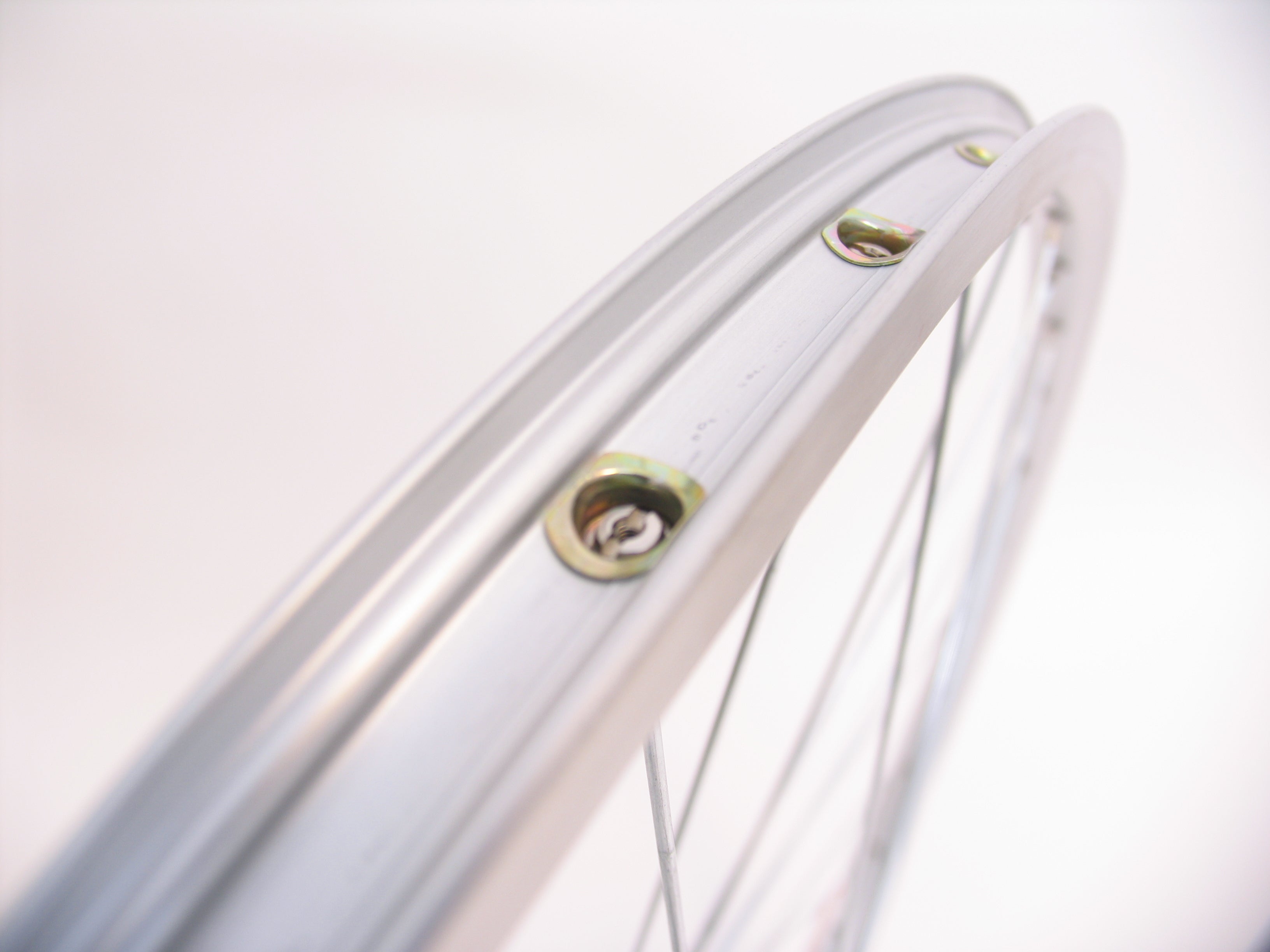 Achterwiel 28 x 1 4 zac19 freewheel vast - zilver