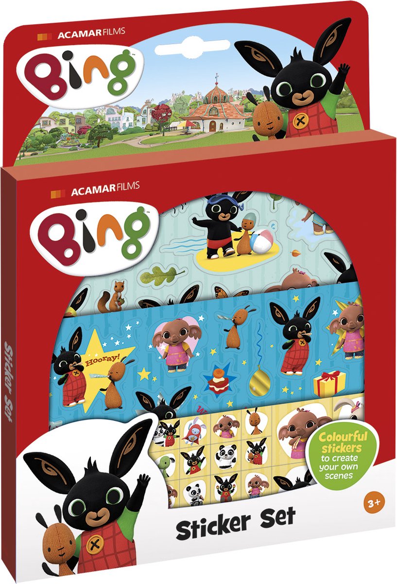 Bambolino speelgoed bing stickerset