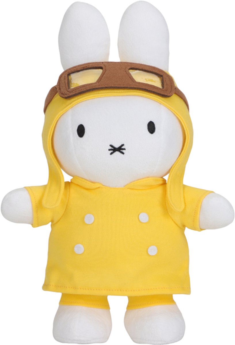 Tiamo oom vliegenier knuffel 28 cm