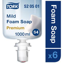 Handzeep tork s4 premium mild 1l